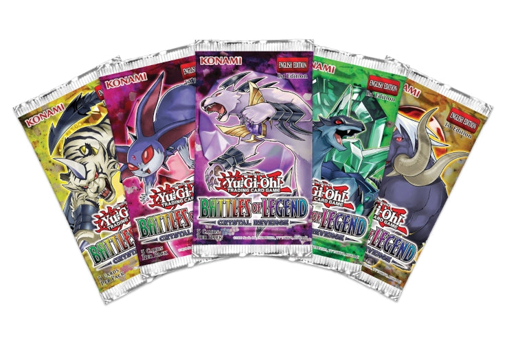 Konami Yu-Gi-Oh! TCG: Battles of Legend - Crystal Revenge - Booster Pack 1ste Edition