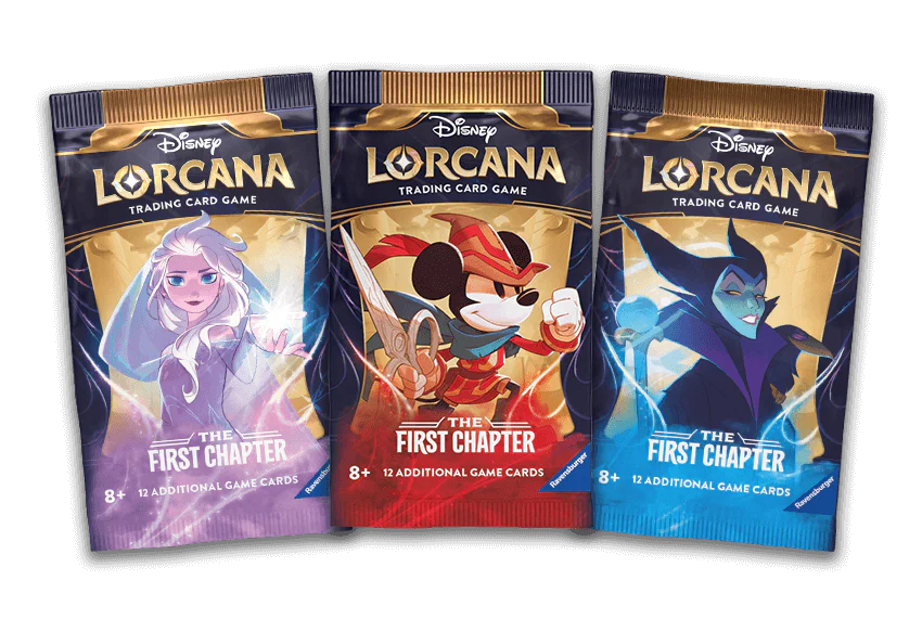 Disney Lorcana "The First Chapter" Art set Boosterpack