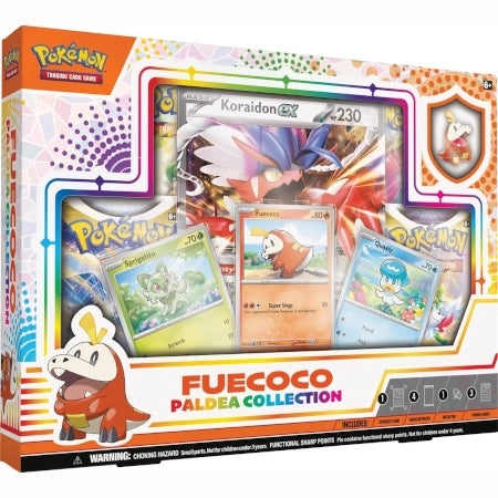 Pokemon Paldea Collection Box – Sprigatito - Quaxly of Fuecoco