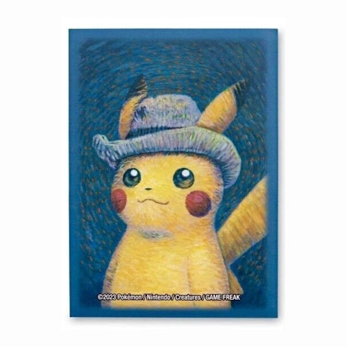 Pikachu Felt Grey Hat Card Sleeves (1 sleeve)