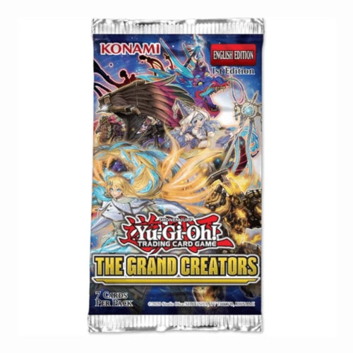 Konami Yu-Gi-Oh! TCG: The Grand Creators - Booster Pack 1ste Edition