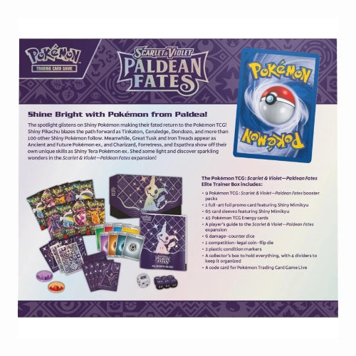 Scarlet & Violet - Elite Trainer Box - Paldean Fates