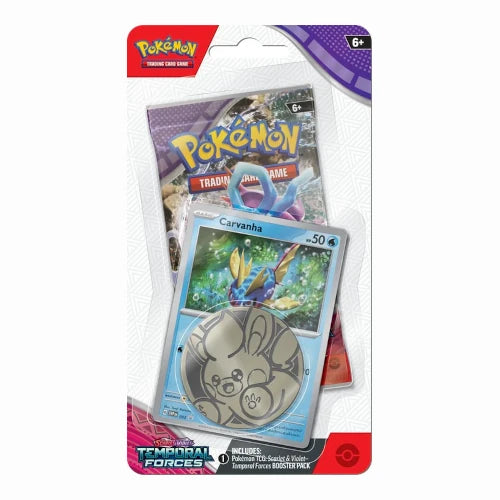 Pokémon:  Scarlet & Violet - Temporal Forces - Checklane Blister