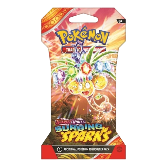 Pokémon:  Scarlet & Violet - Surging Sparks - Sleeved Booster Pack