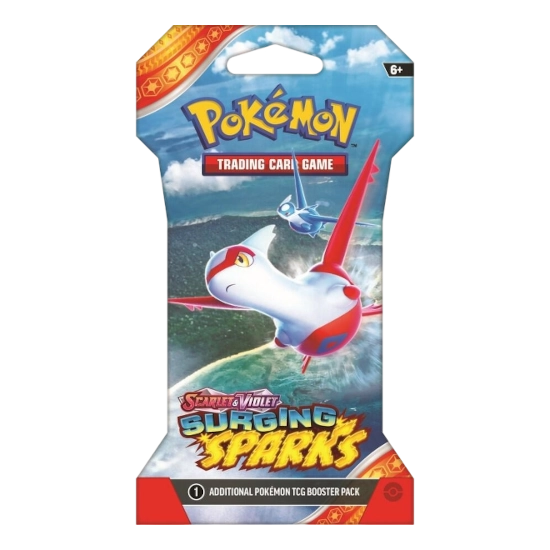 Pokémon:  Scarlet & Violet - Surging Sparks - Sleeved Booster Pack