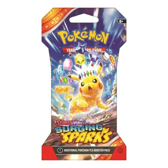 Pokémon:  Scarlet & Violet - Surging Sparks - Sleeved Booster Pack