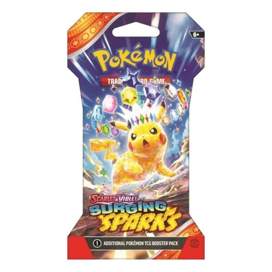 Pokémon:  Scarlet & Violet - Surging Sparks - Sleeved Booster Pack